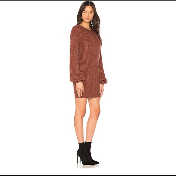 MinkPink One Sided Jumper dress 🏷 - Picture 6 of 11